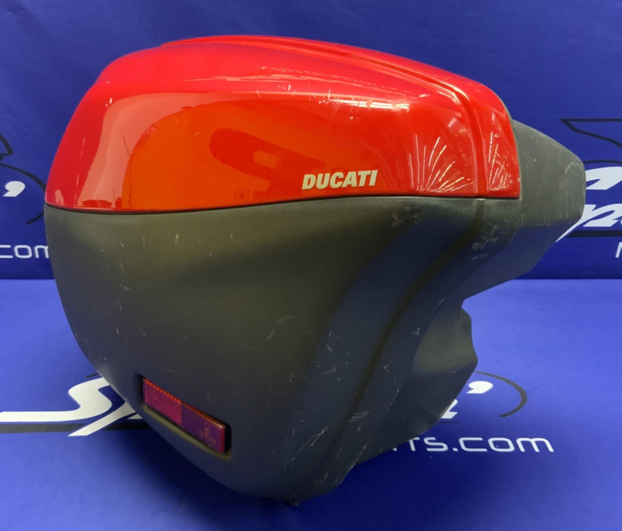 Ducati Saddle Bag Set (Red) STAS 2001-2005 OEM 69810151A/6981016A