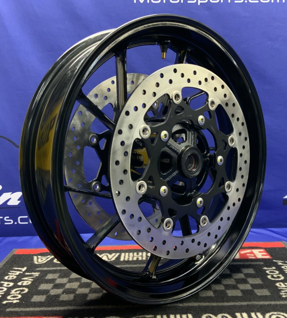 Suzuki Front Wheel W/ Rotors (Gloss Black) GSX-8R 2024-2026 OEM 54111-25L00-019