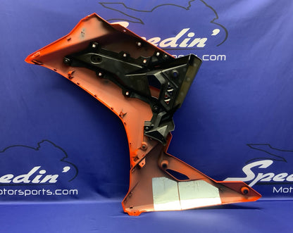 Suzuki Right Complete Fairing (Orange) GSX-8R 2023-2026 OEM 94470-25L10-QRE
