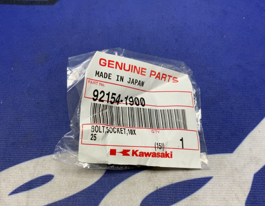 Kawasaki Subframe Bolt Socket 10X25 Ninja ZX-10R 2017-2025 OEM 92154-1900