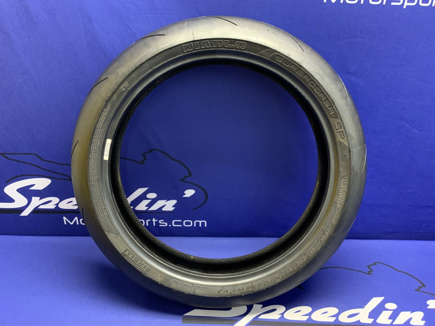 Pirelli DIA SC V3 120/70ZR17 Front & 180/55ZR17 Rear