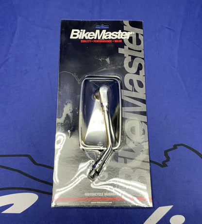 BikeMaster Universal Cruiser Mirror 10mm - Each - Stainless - 601125