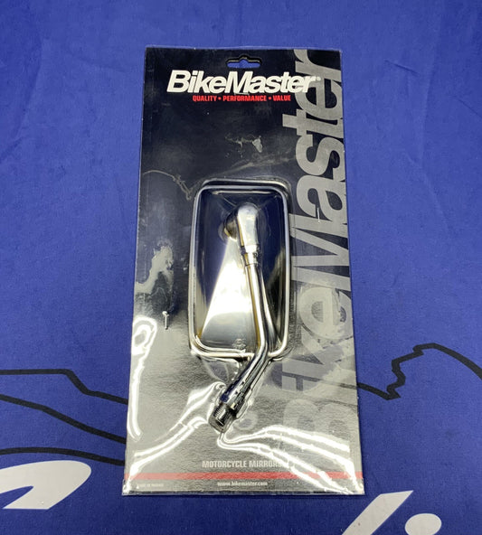 BikeMaster Universal Cruiser Mirror 10mm - Each - Stainless - 601125
