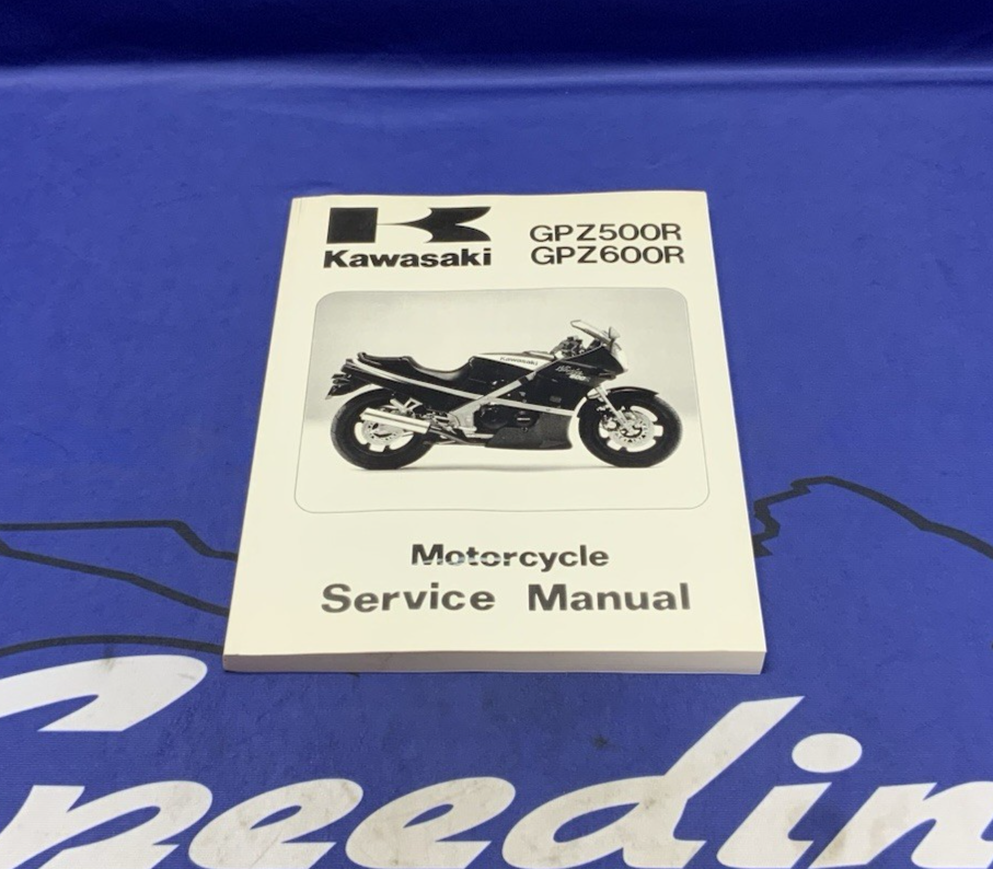 Kawasaki GPZ500/600R Service Manual 1985-1989 OEM 99924-1055-04