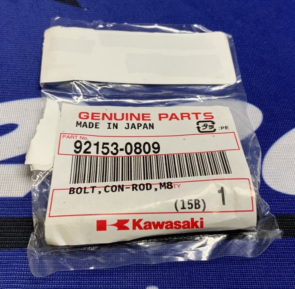 Kawasaki Connecting Rod Bolt Ninja ZX-10R 2004-2026 OEM 92153-0809