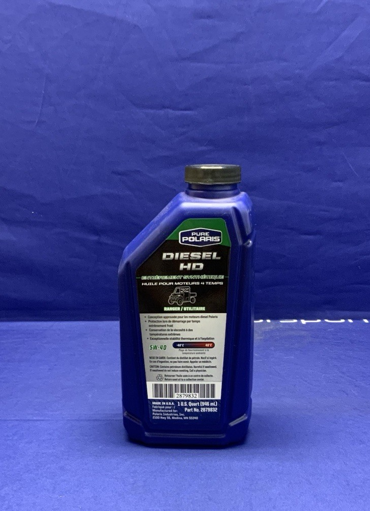 Polaris Diesel HD 5W-40 Full Synthetic Engine Oil 2879832