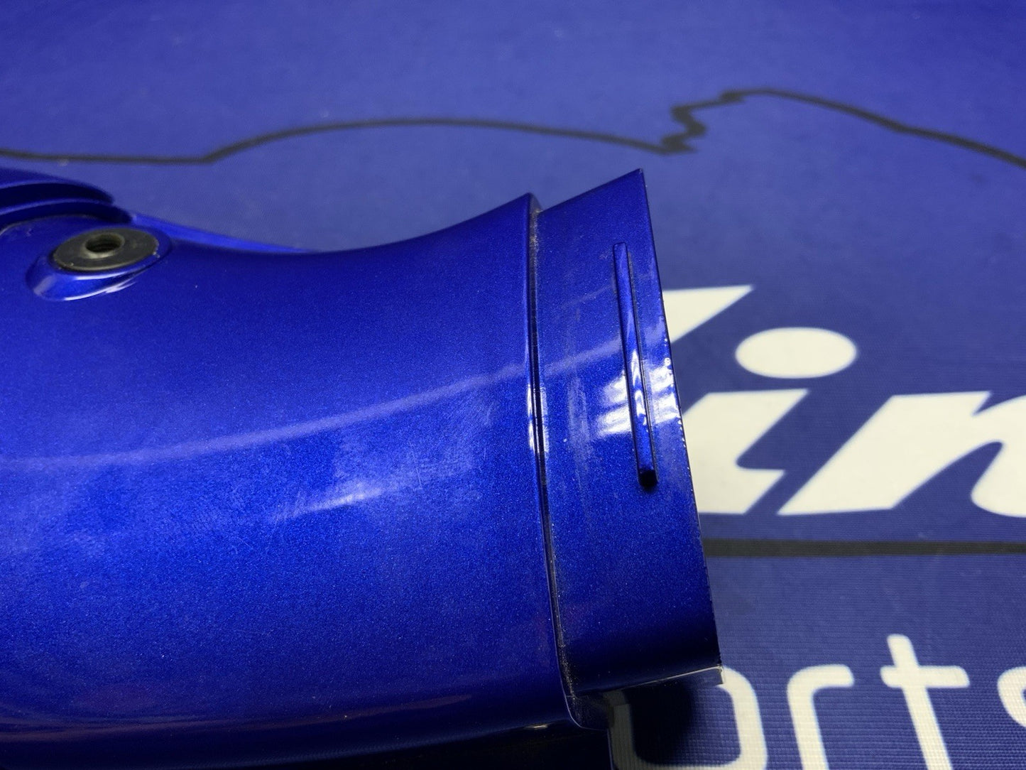 Yamaha Air Duct 2 (Blue Metallic) YZF-R1 2009, 2013 OEM 14B-2838R-00-P4