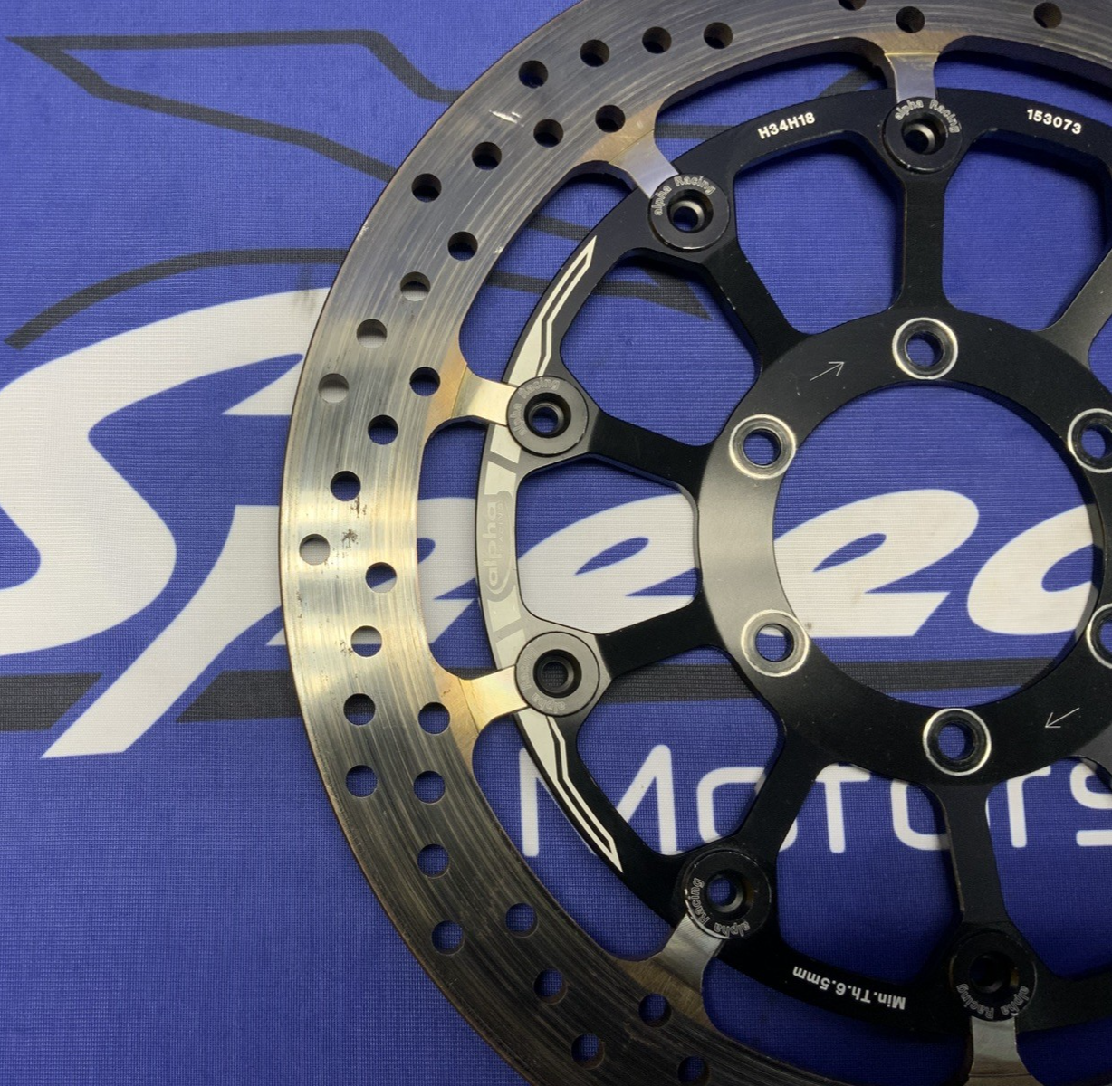 Alpha Racing Right 320x7mm EVO Brake Rotor BMW M1000RR 2021-2025 3411B303C02-1