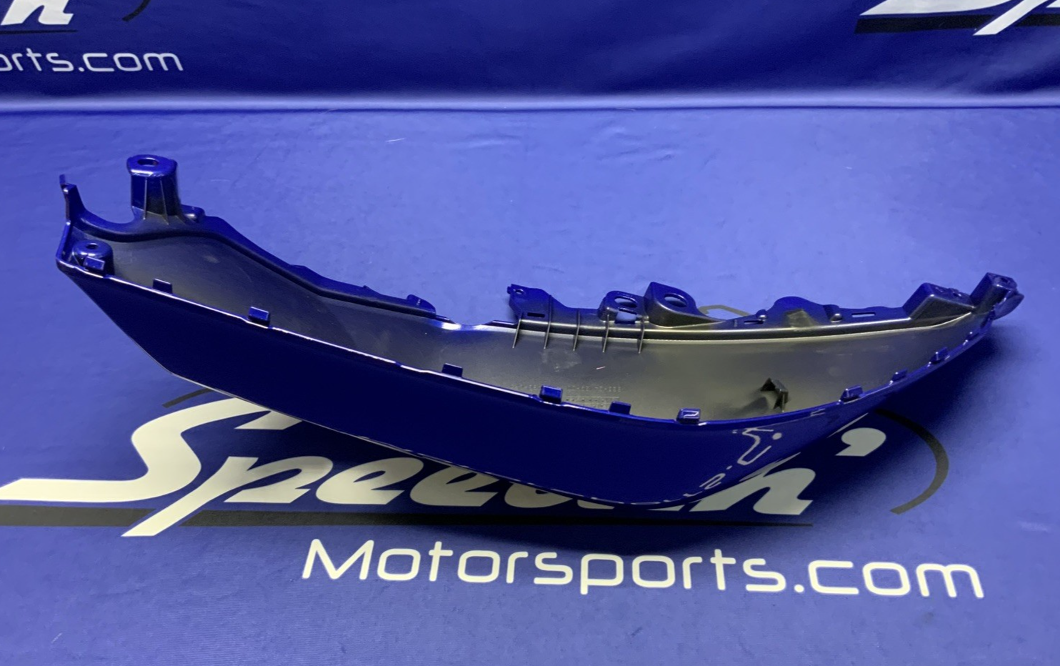 Yamaha Left Tank Fairing (Blue) YZF-R7 2022-2025 OEM BEB-24129-00-P0