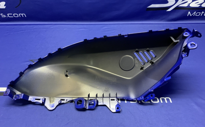 Yamaha Left Tank Fairing (Blue) YZF-R7 2022-2025 OEM BEB-24129-00-P0