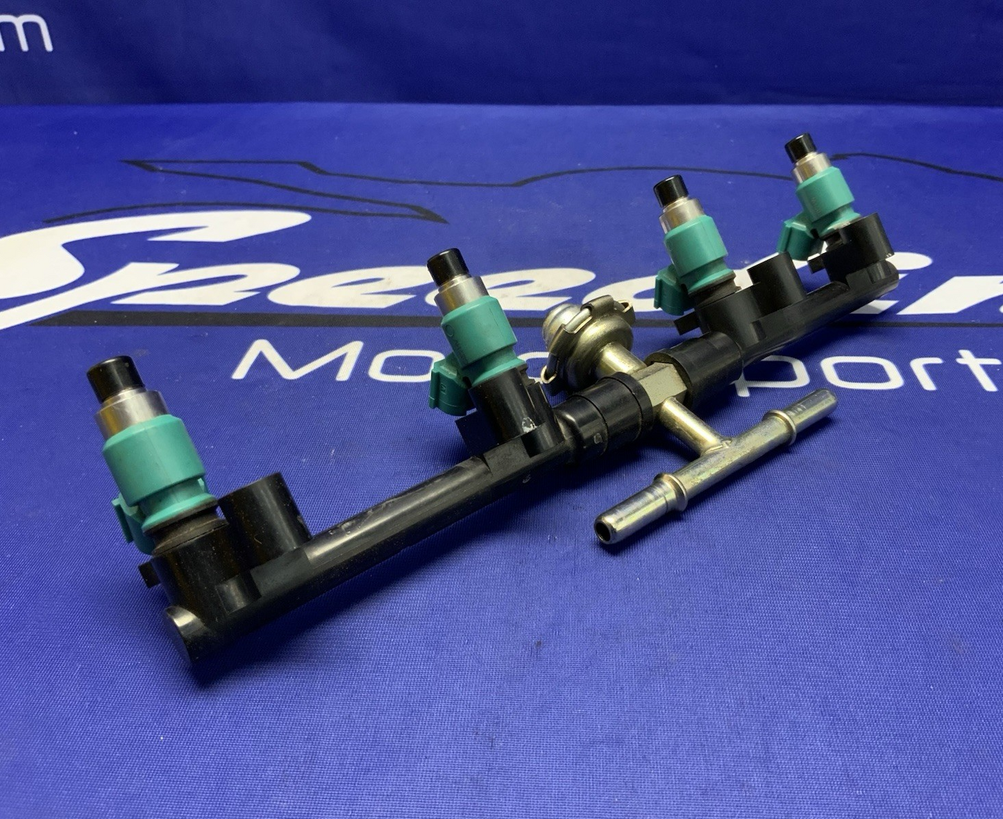Yamaha Fuel Rail With Injectors YZF-R1 2009-2014 OEM 14B-13795-00-00