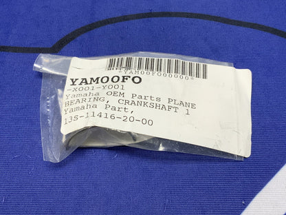 Yamaha Crankshaft Plane Bearing (Brown) YZF-R6 2008-2020 OEM 13S-11416-20-00