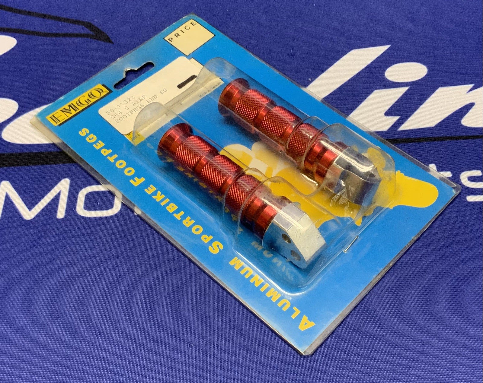 EMGO Rear Foot Pegs (Red) GSXR600/750 1996-1999 50-11322