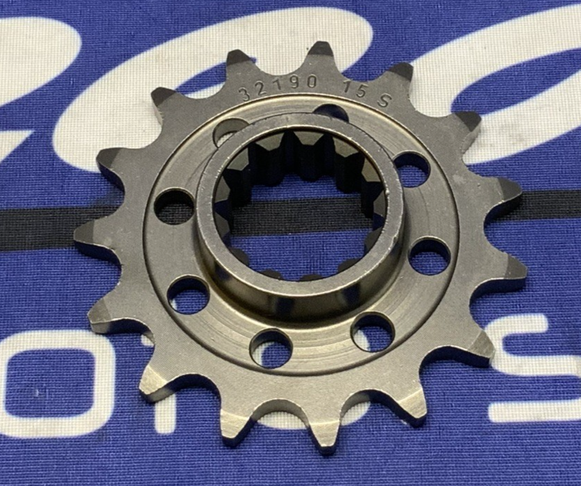 Alpha Racing Front Sprocket 520 15 Tooth S1000RR 2019-2025 2772B001A15