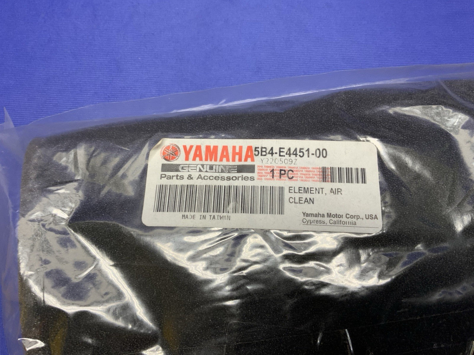 Yamaha Air Cleaner Element Rhino 700 2011-2013 OEM 5B4-E4451-00-00