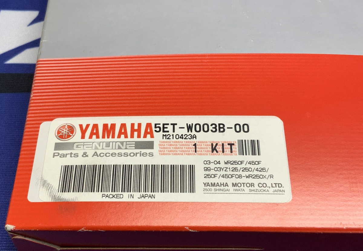 Yamaha Front Fork Seal Kit YZ125 1998-2003 OEM 5ET-W003B-00-00