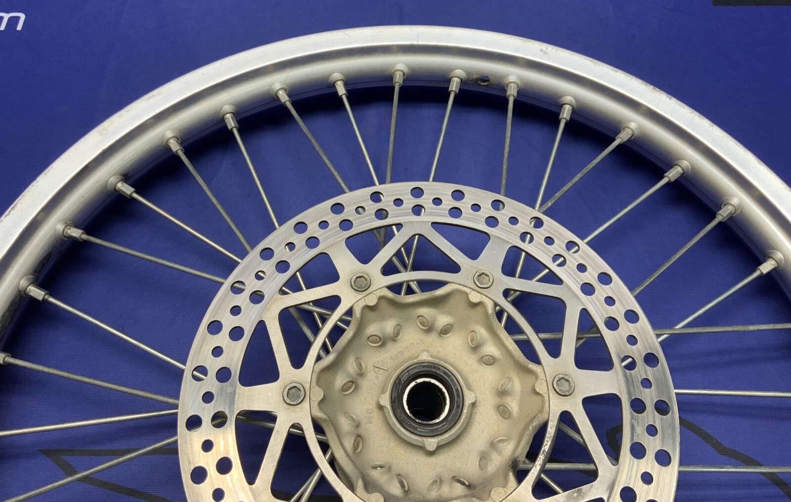 Yamaha Front Wheel Assembly YZ125-250 1990-1998 OEM 4SS-25111-01-00