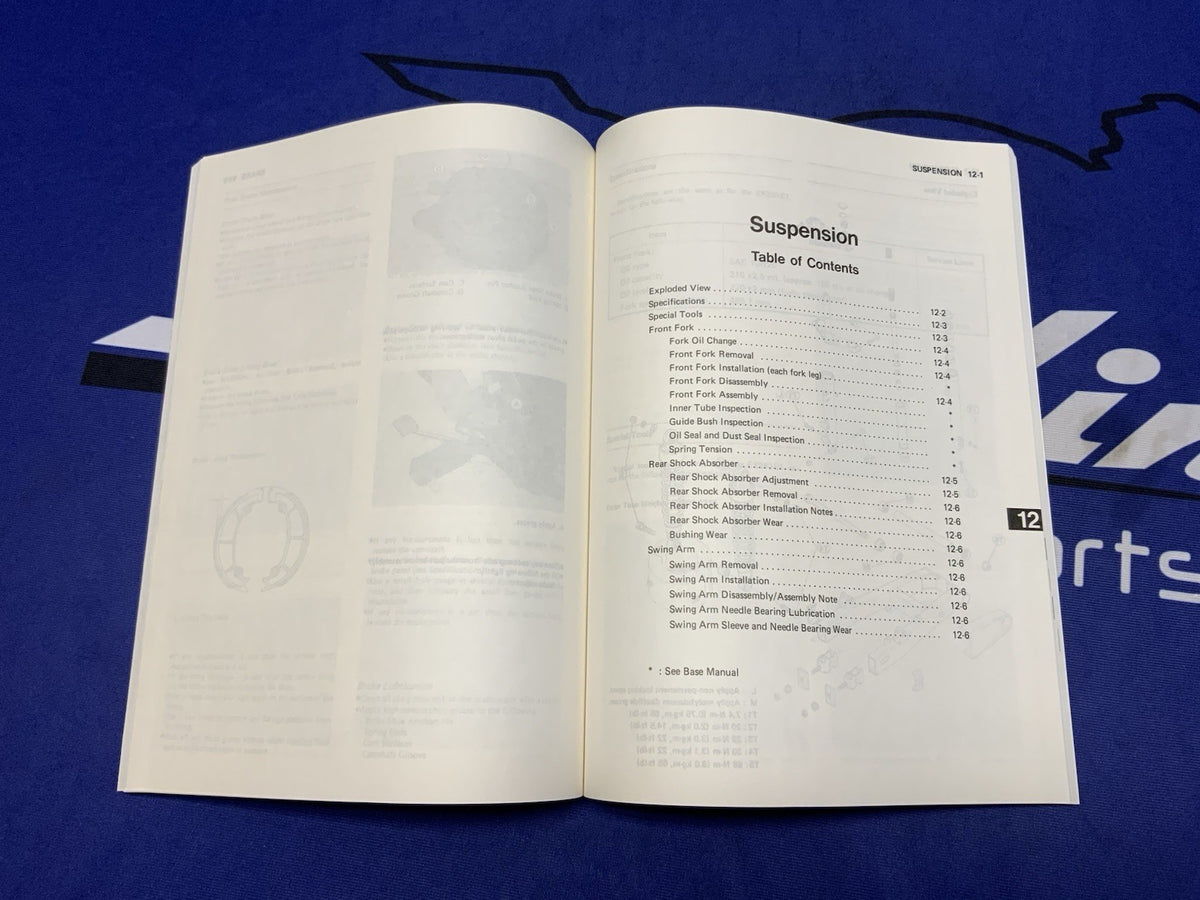 Kawasaki Eliminator Service Manual 250/HS 1988-1994 OEM 99924-1093-53