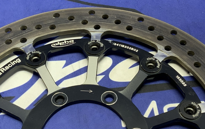 Alpha Racing Front Brake Rotor Set S1000RR 2019-2026 3411B202B02/3411B202B01