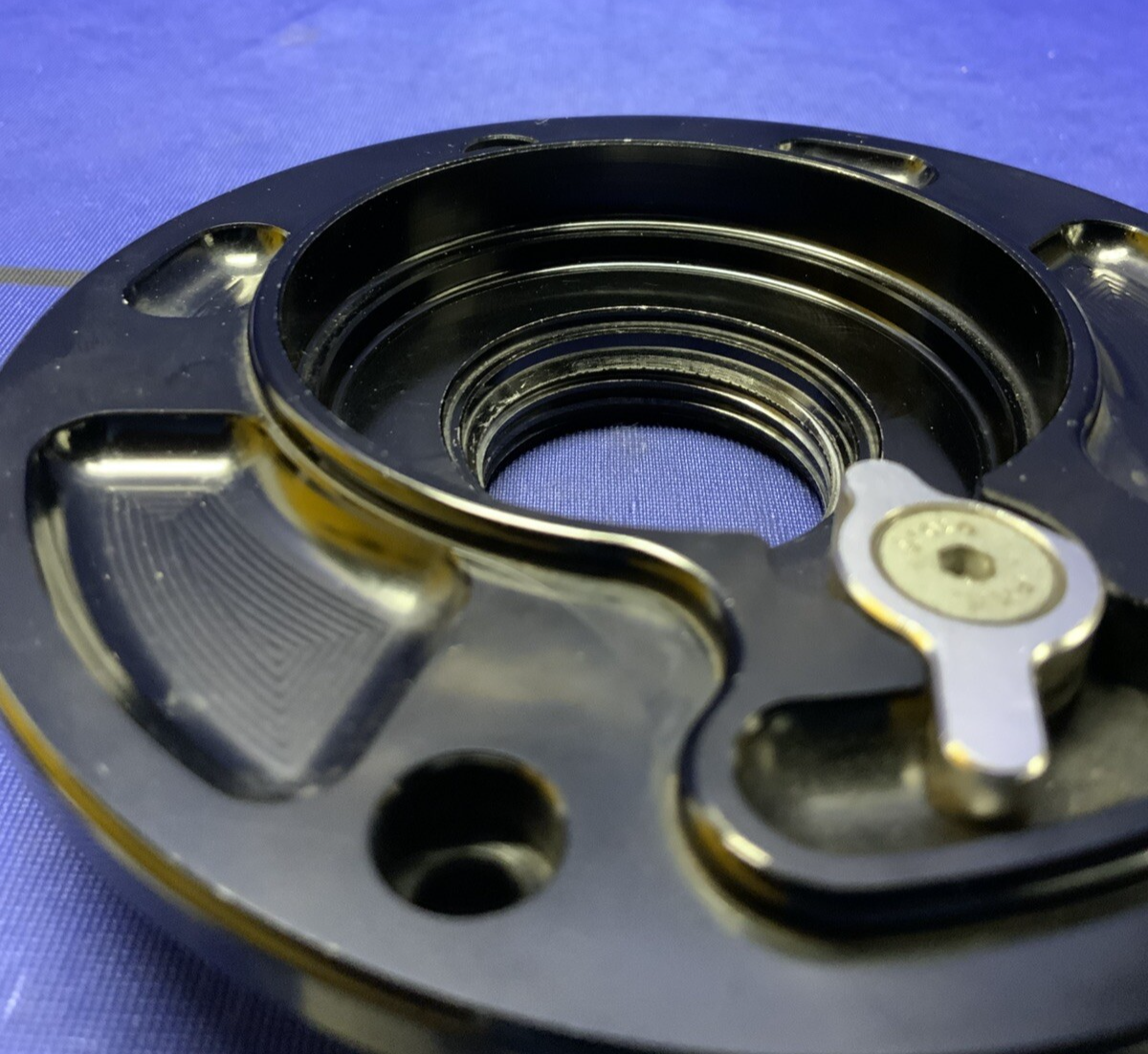 Vortex Racing Gas Cap (Black) YZF-R6 2017-2023 GC620K