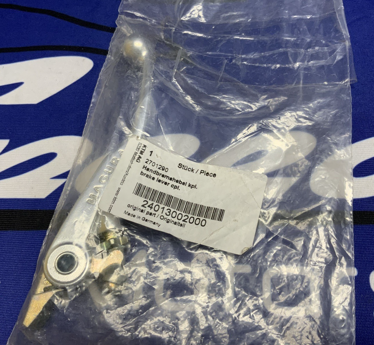 KTM Hand Brake Lever Complete TX350 2018-2021 OEM 24013002000