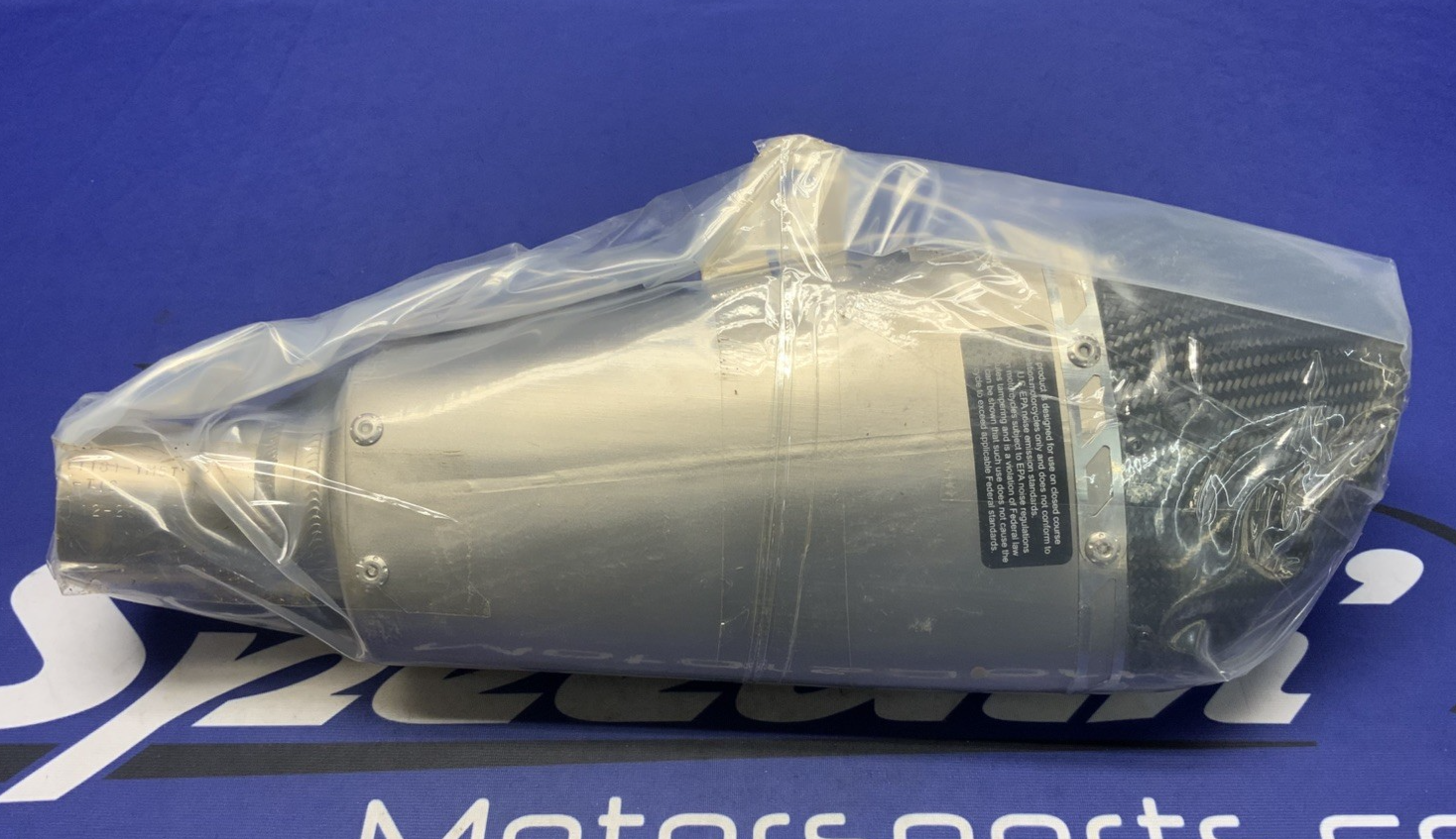 Yoshimura Alpha T Slip-On Titanium Muffler GSXR 1000 2012-2016 11181MP720