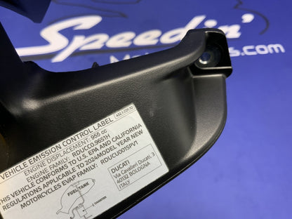 Ducati Headlight Bracket (Black) Panigale V2 2020-2025 OEM 8291I393AA