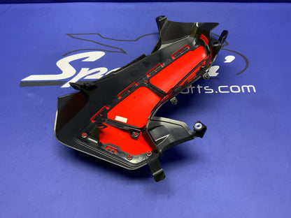 Ducati Left Fuel Tank Fairing Red Panigale V2 2021-2023 OEM 4801B041AC