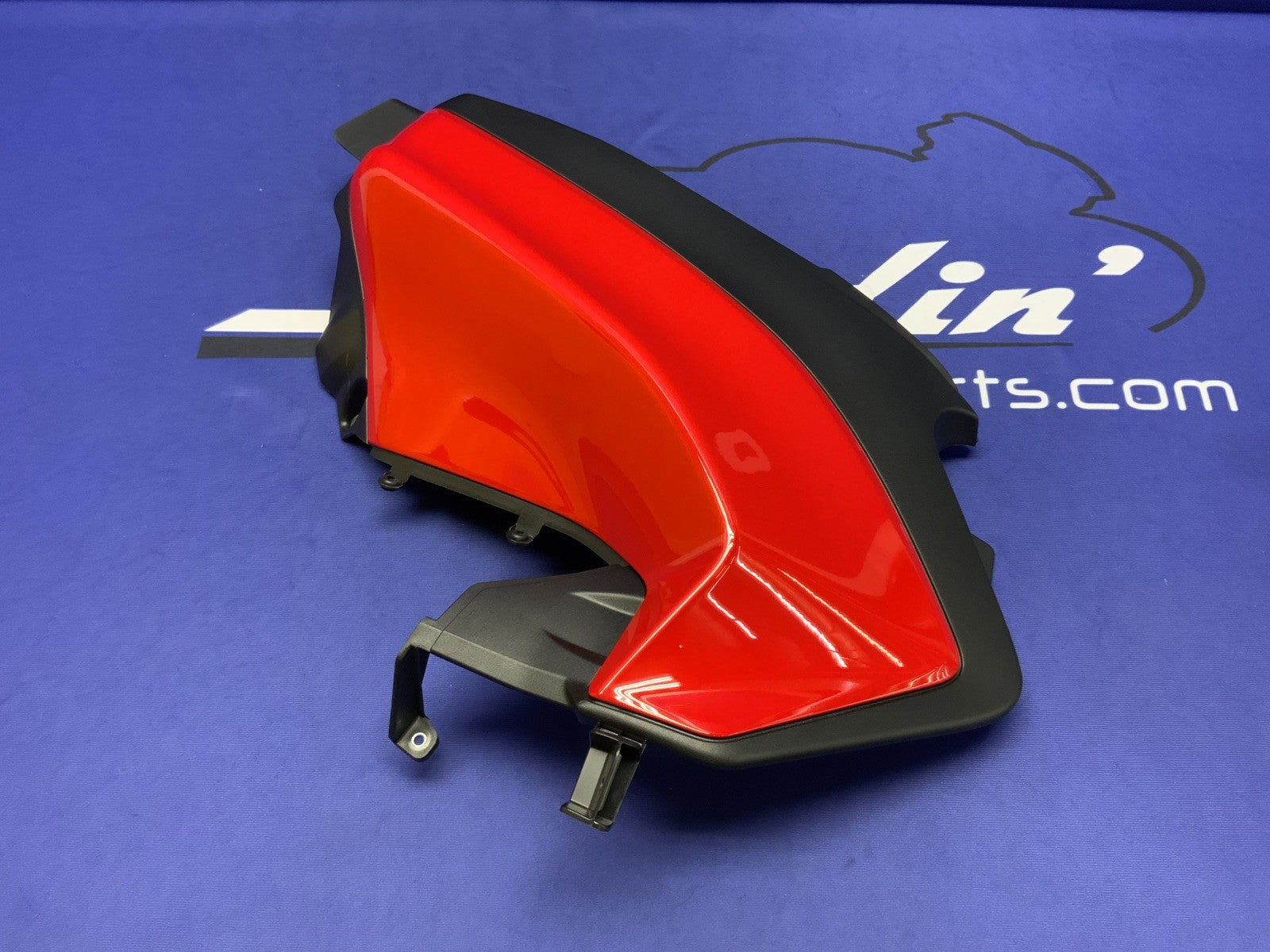 Ducati Left Fuel Tank Fairing Red Panigale V2 2021-2023 OEM 4801B041AC