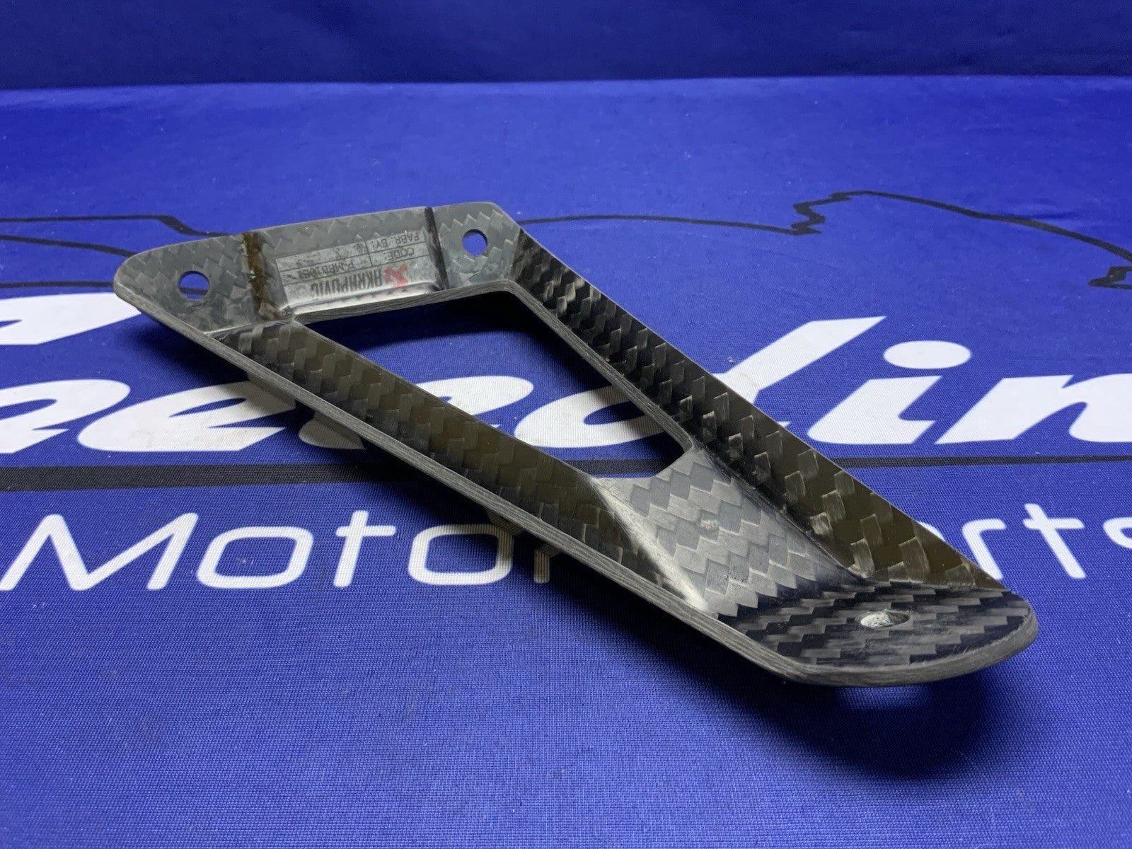 Akrapovic Carbon Fiber Muffler Bracket BMW S1000RR 2019-2025 P-MBB10E1/1