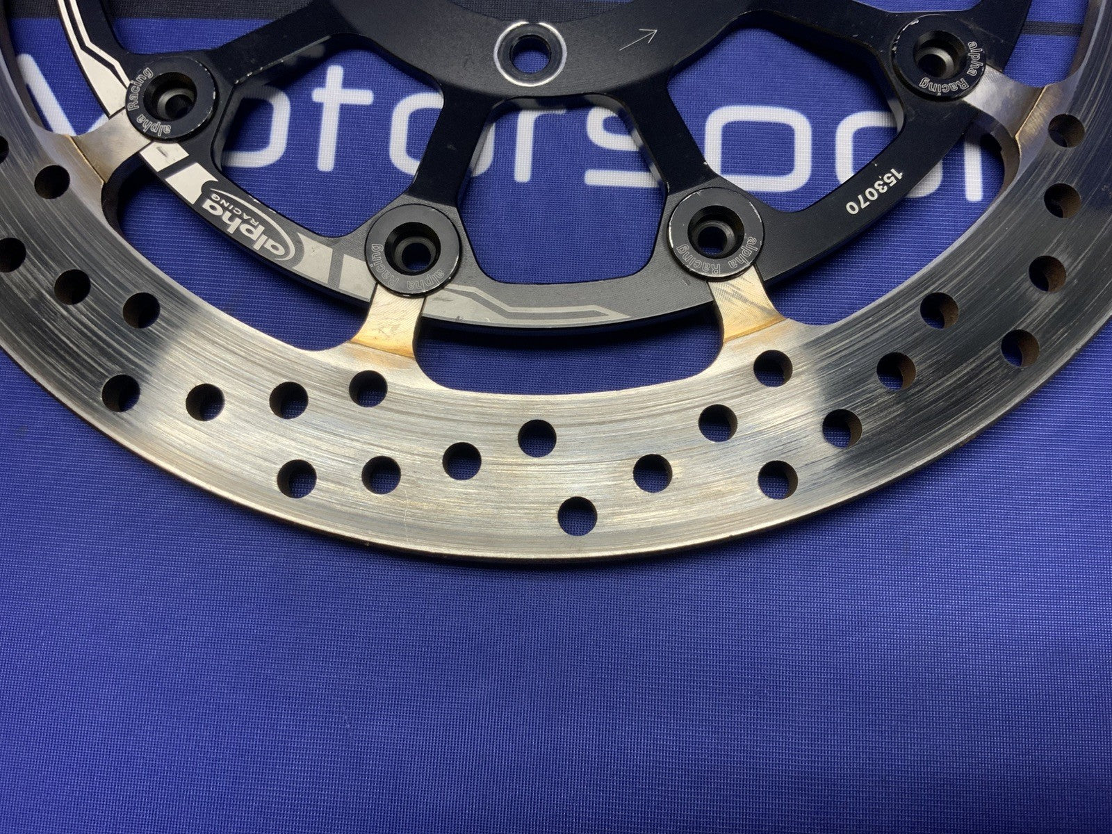 Alpha Racing Left 320x7mm EVO Brake Rotor BMW M1000RR 2021-2025 3411B303C01