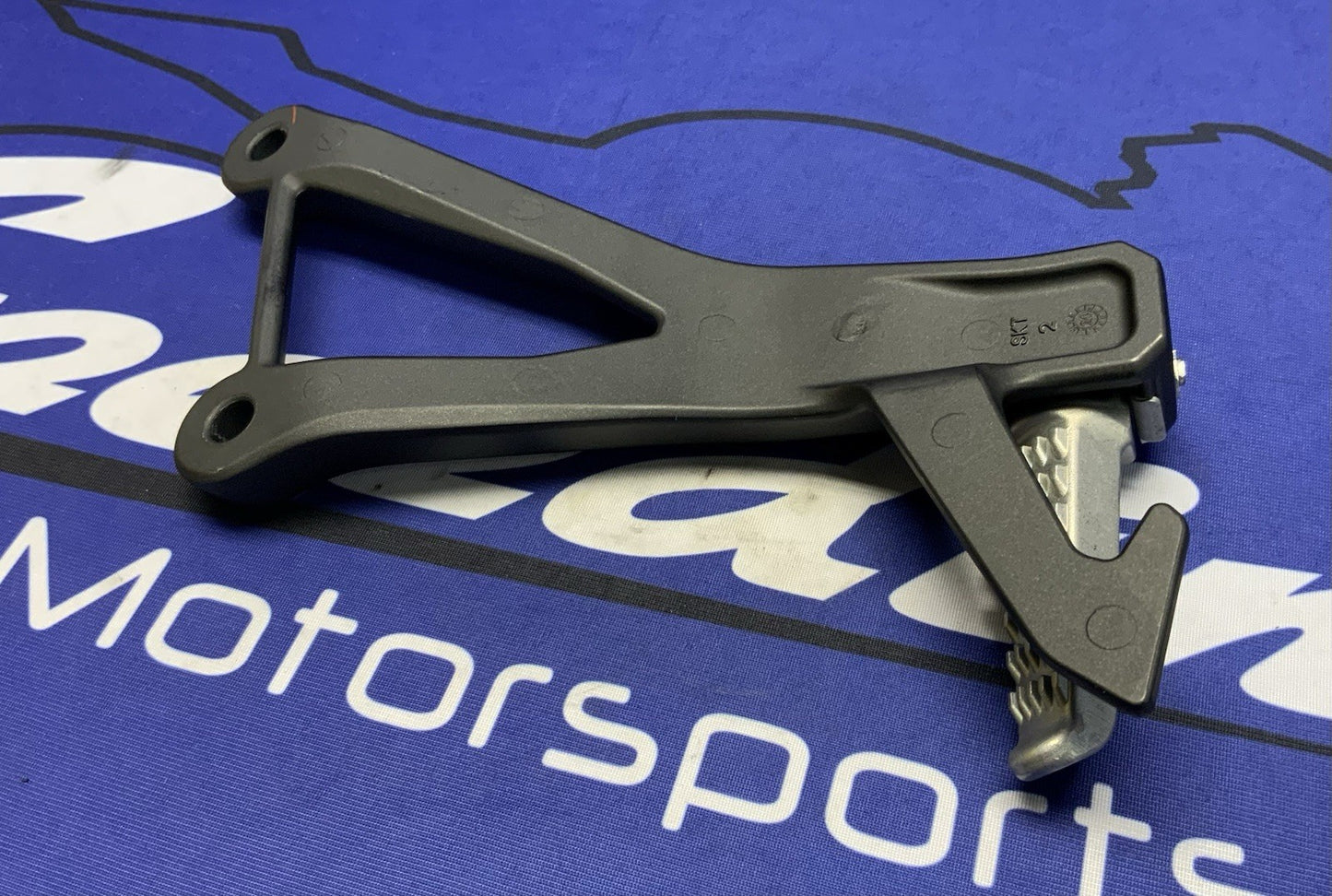 Kawasaki Left Passenger Foot Rest (Black) ZX-4R/RR 2023-25 OEM 35063-1488-18R-2