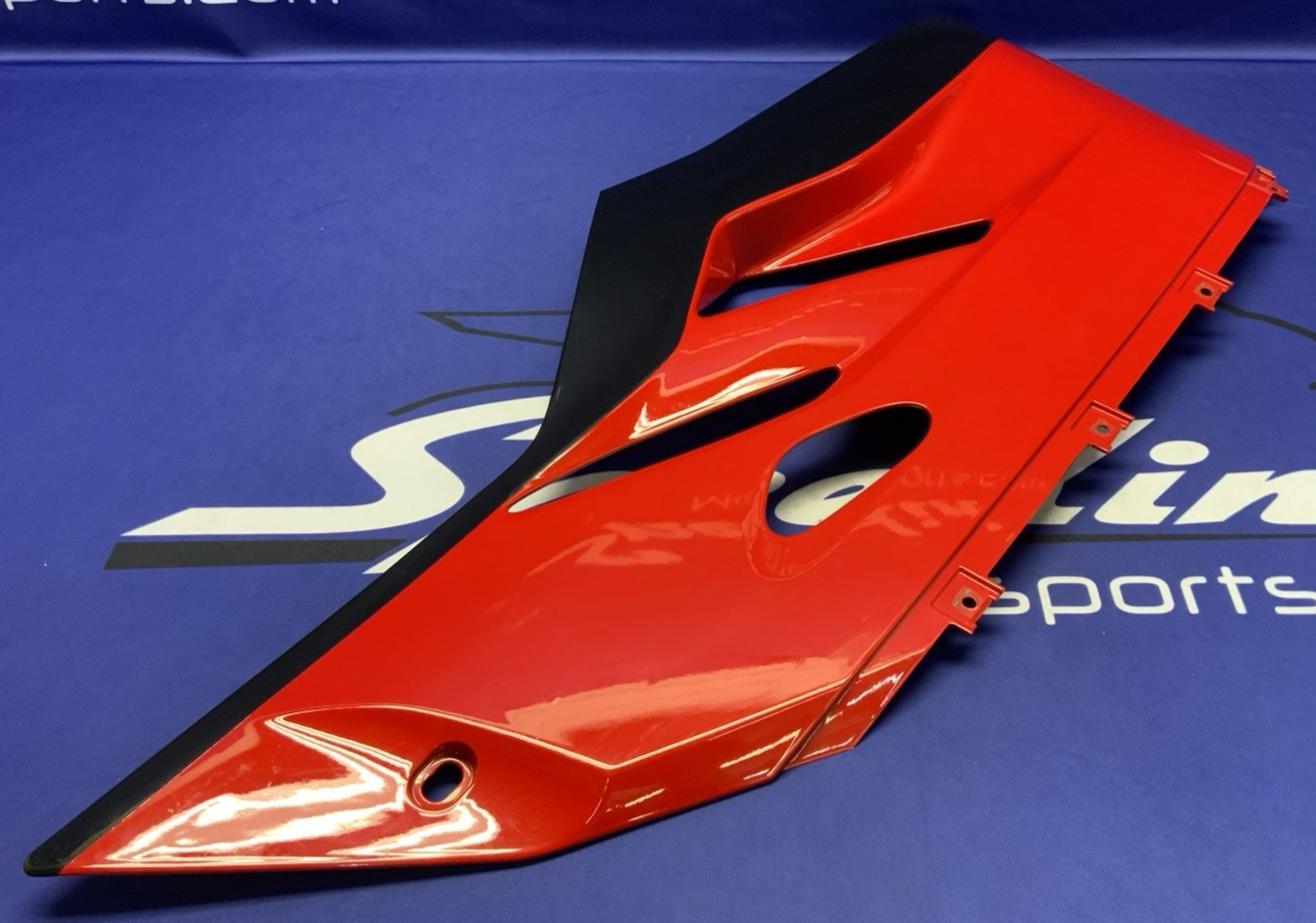 Ducati Left Lower Fairing (Anniversary Red) Panigale 1199 12-17 OEM 48013333AA