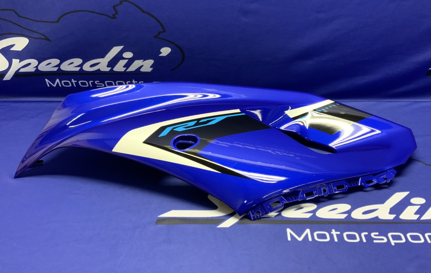 Yamaha Left Fairing (Blue) YZF-R7 2022-2025 OEM BEB-W283U-70-P4