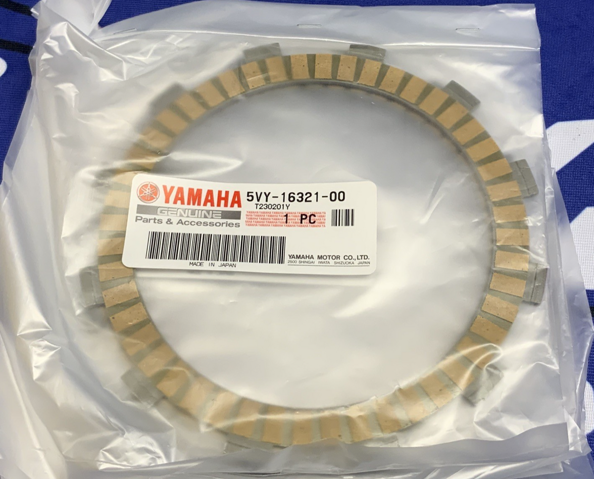 Yamaha Friction Plate Kit YZF450F 2022 OEM B2W-W001M-00-00
