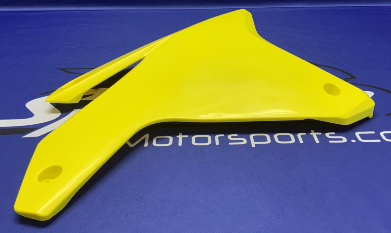 Suzuki Right Radiator Shroud (Yellow) RM-Z450 2005-2006 OEM 17761-35G00-YU1