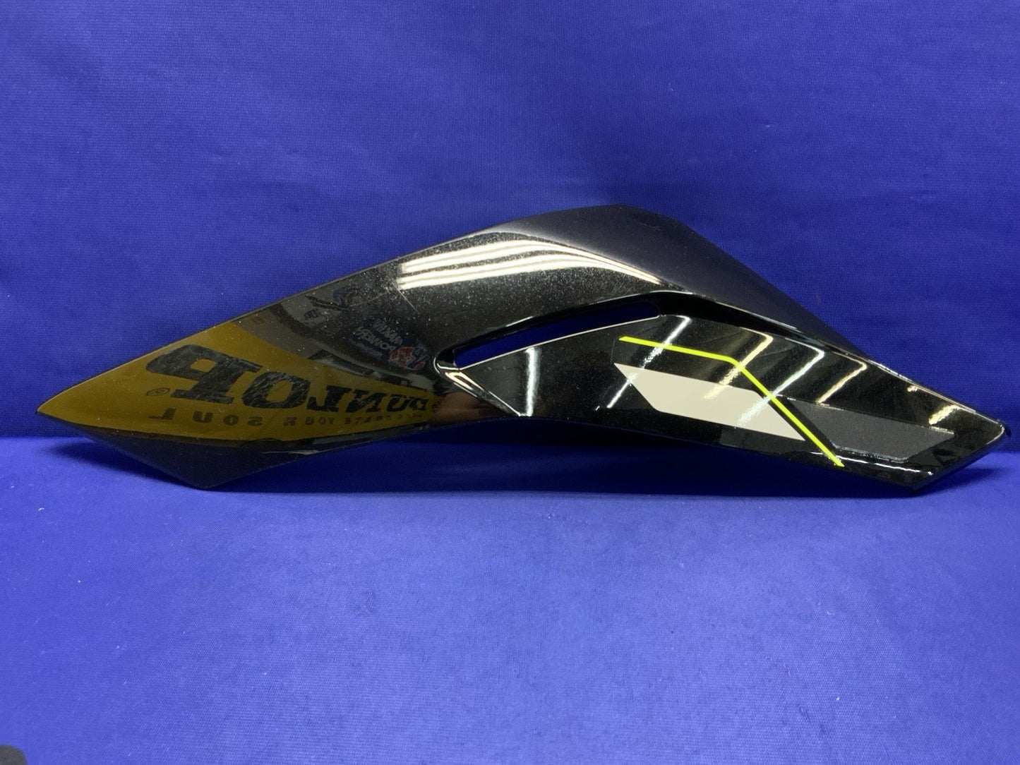 Triumph Left Belly Pan Panel Phantom Black Street Triple RS 23-26 OEM T2317057PR