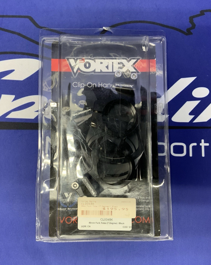 Vortex Racing 48MM Black - Clip On Only Honda CBR600RR 2005-2026 CL0048K-1
