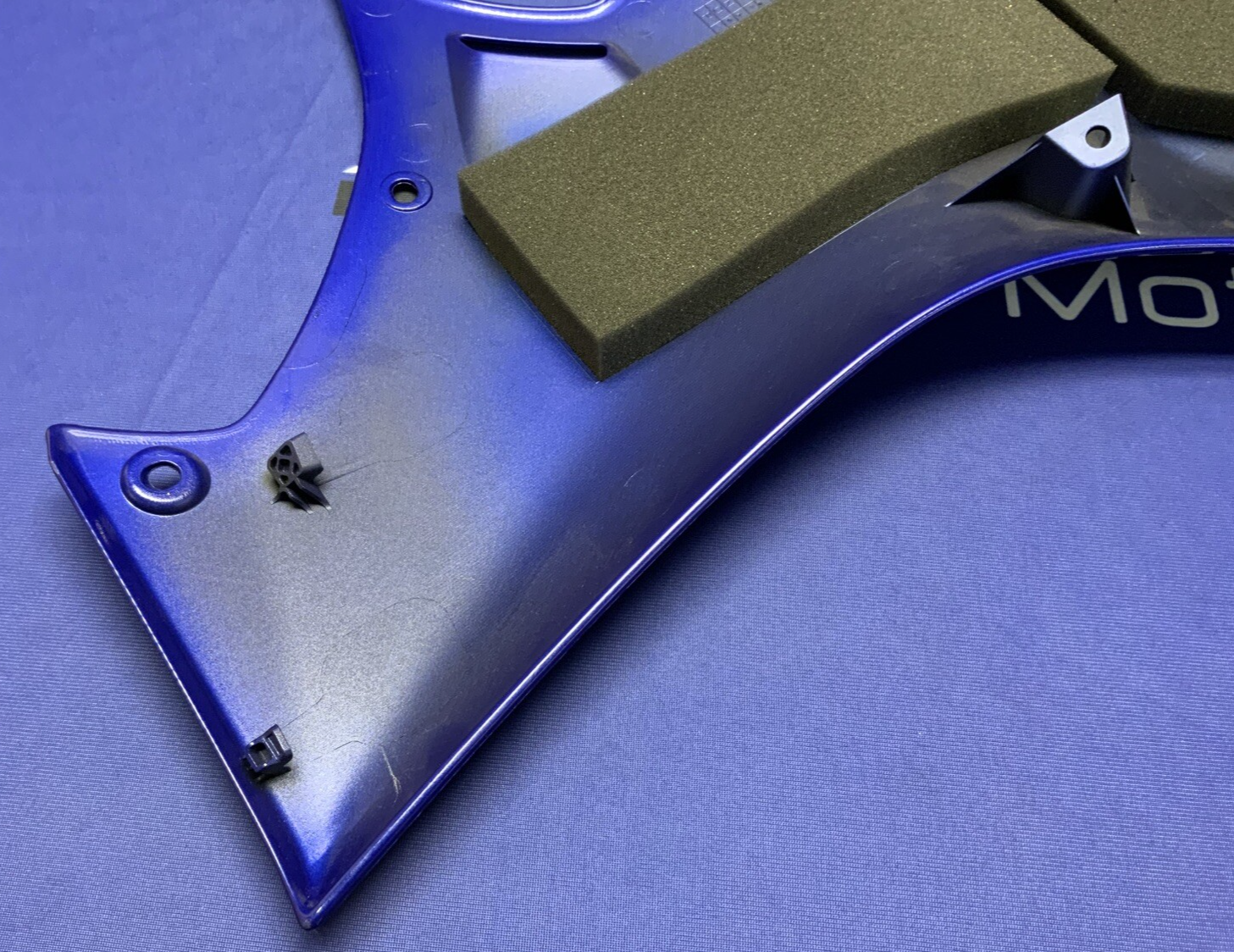 Yamaha Left Lower Fairing (Blue) YZF-R6 2017-2024 OEM BN6-W283U-90-P0