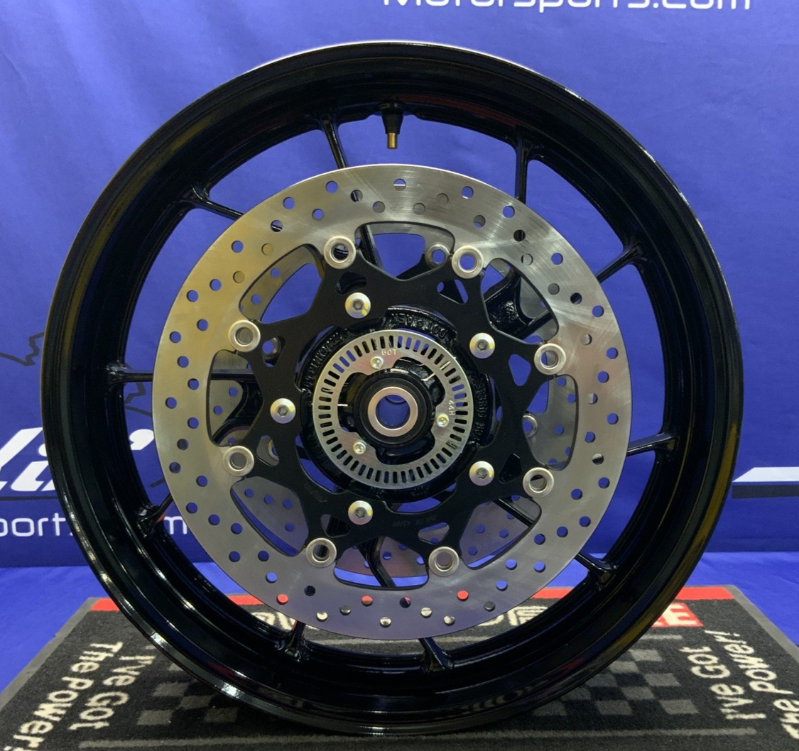 Suzuki Front Wheel W/ Rotors(Gloss Black) GSX-8R 2024-2026 OEM 54111-25L00-019-2