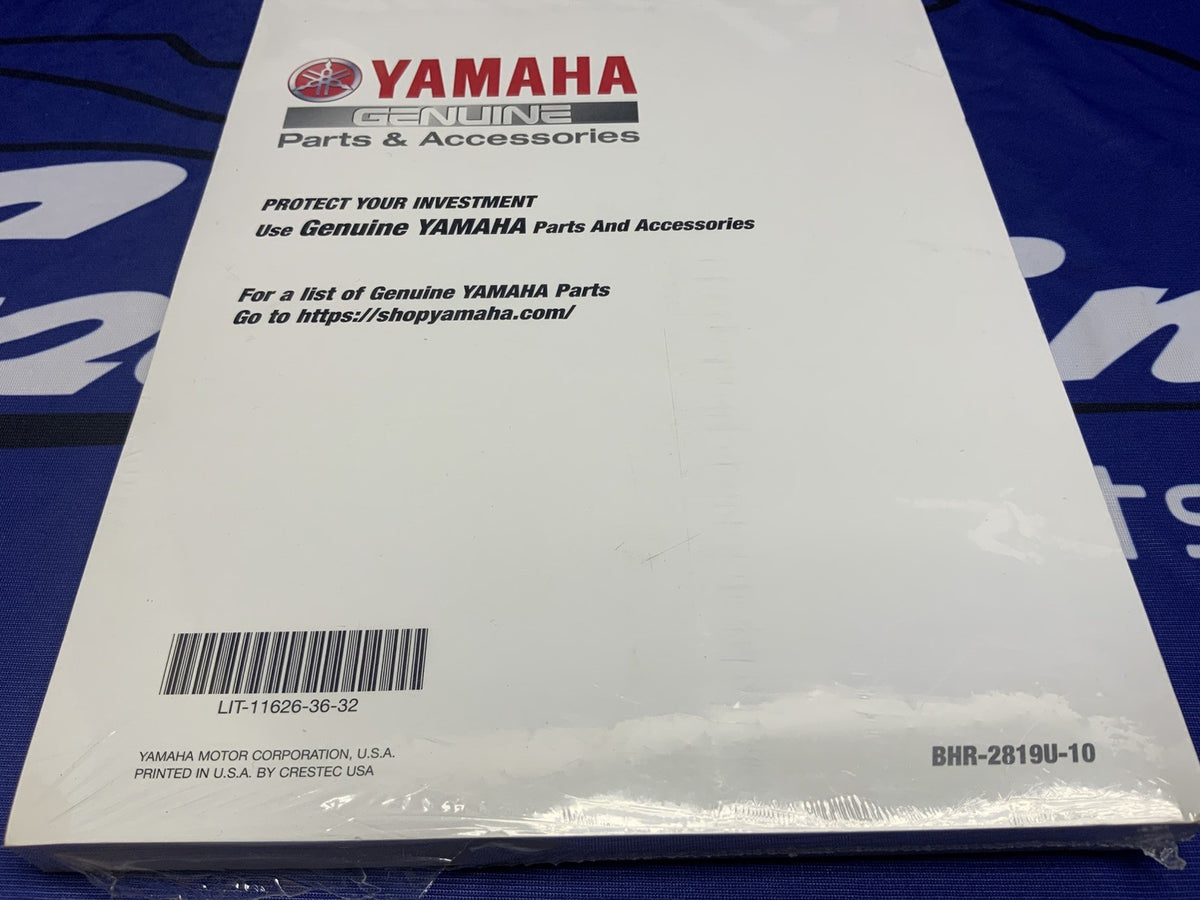 Yamaha Owners Service Manual YZ450F 2023 OEM LIT-11626-36-32