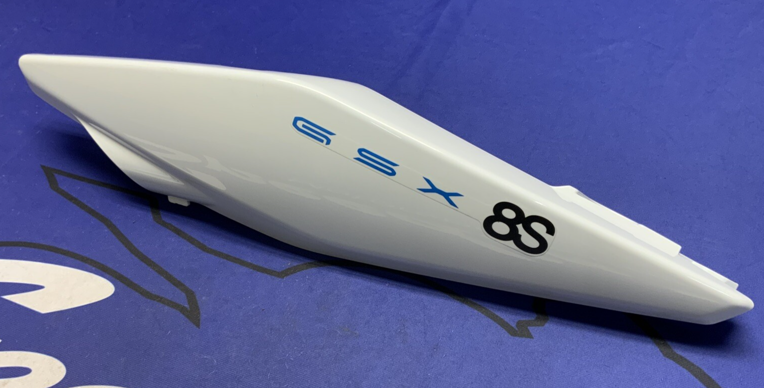 Suzuki Left Rear Frame Cover (White) GSX-8S/R 2023-2025 OEM 47210-25L00-QT7