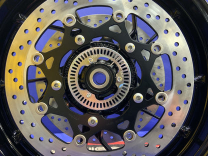 Suzuki Front Wheel W/ Rotors (Gloss Black) GSX-8R 2024-2026 OEM 54111-25L00-019