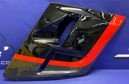 Kawasaki Right Lower Fairing (Ebony) ZX-10 1988-1989 OEM 36002-5020-T4