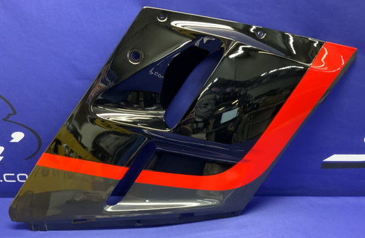 Kawasaki Right Lower Fairing (Ebony) ZX-10 1988-1989 OEM 36002-5020-T4