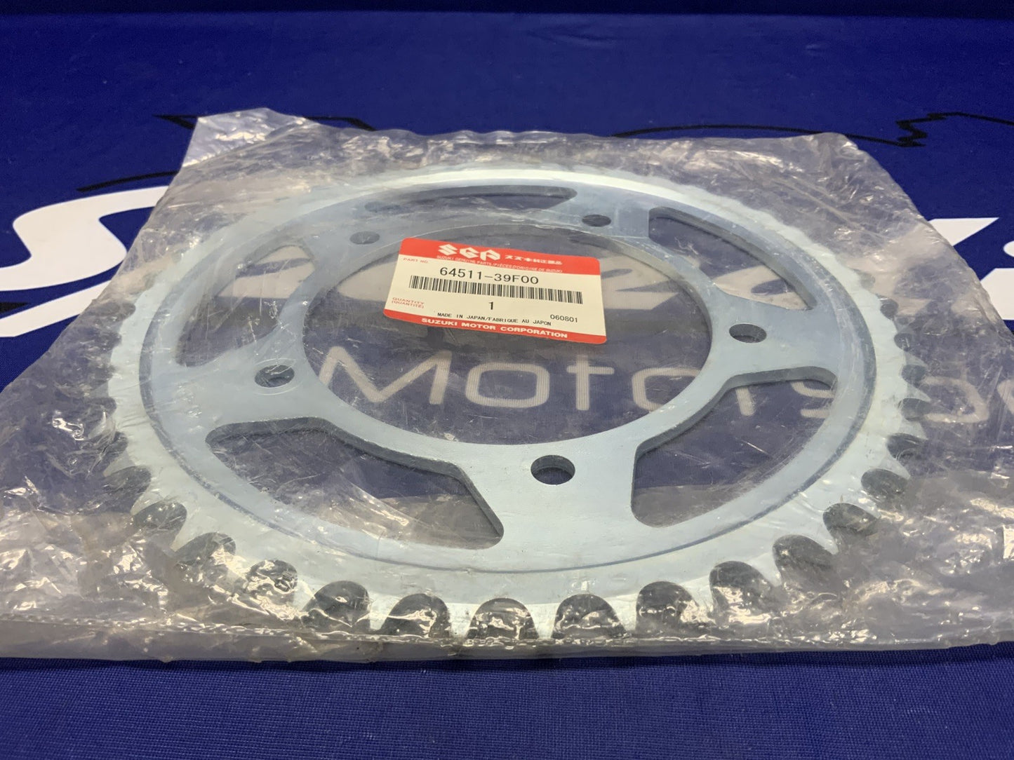 Suzuki Rear Sprocket GSX-R 600 2001-2005 525 45 Tooth OEM 64511-39F00