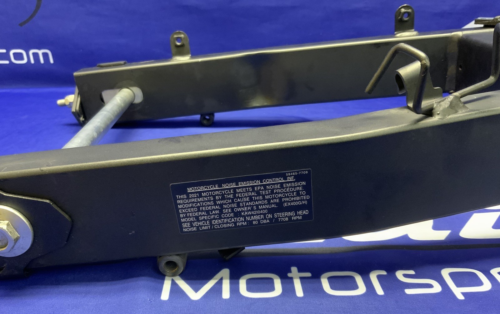 Kawasaki Rear Swing Arm Assembly Ninja 400 2018-2022 OEM 33001-0681-18R