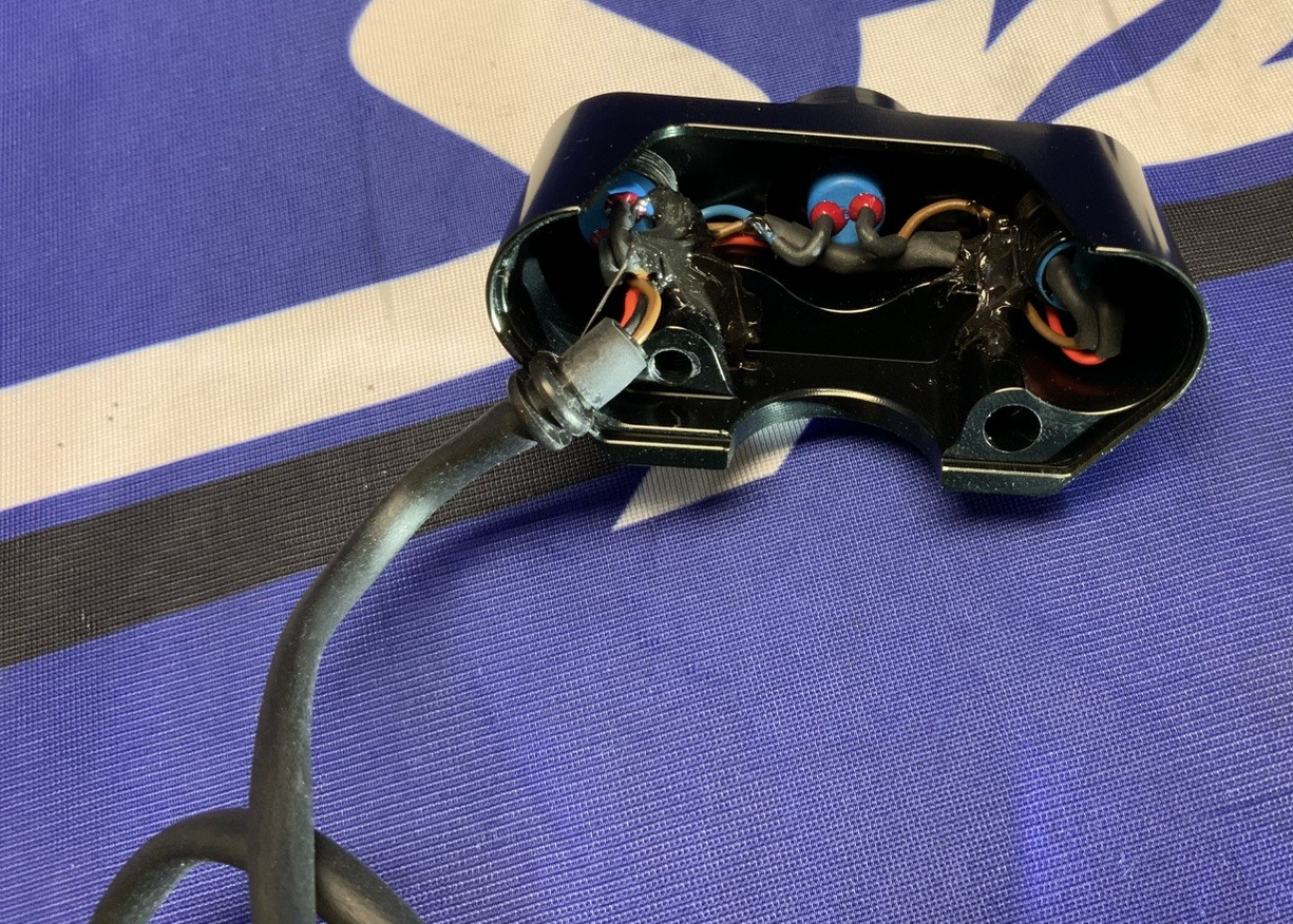 Alpha Racing Switch Unit Right 3 Buttons S1000RR 2019-2026 6131A191B00