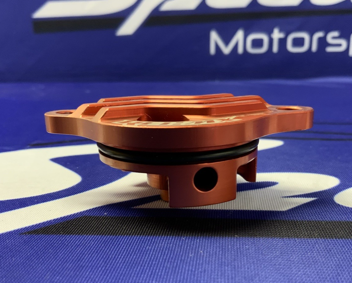 Rec MX Billet Oil Filter Cover Honda CRF450R 2002-2008 RECFC01-RD