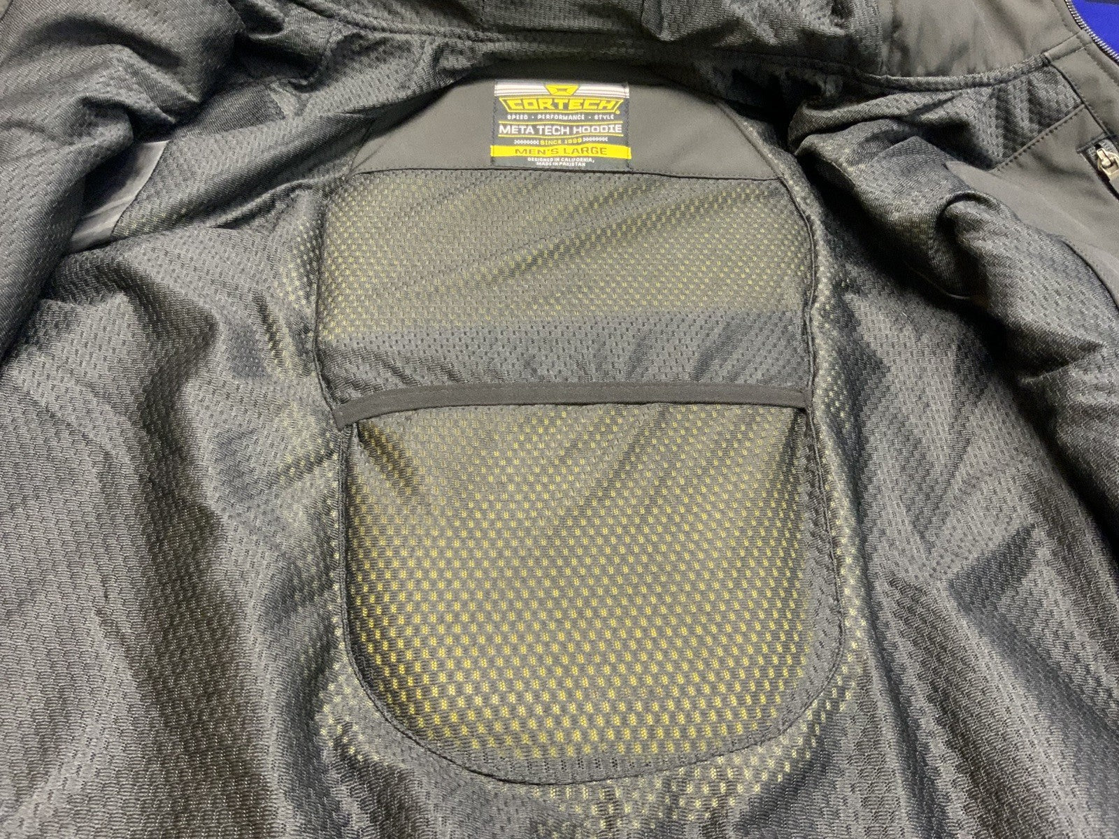 Cortech Meta Hoodie Black Large New 8376000506